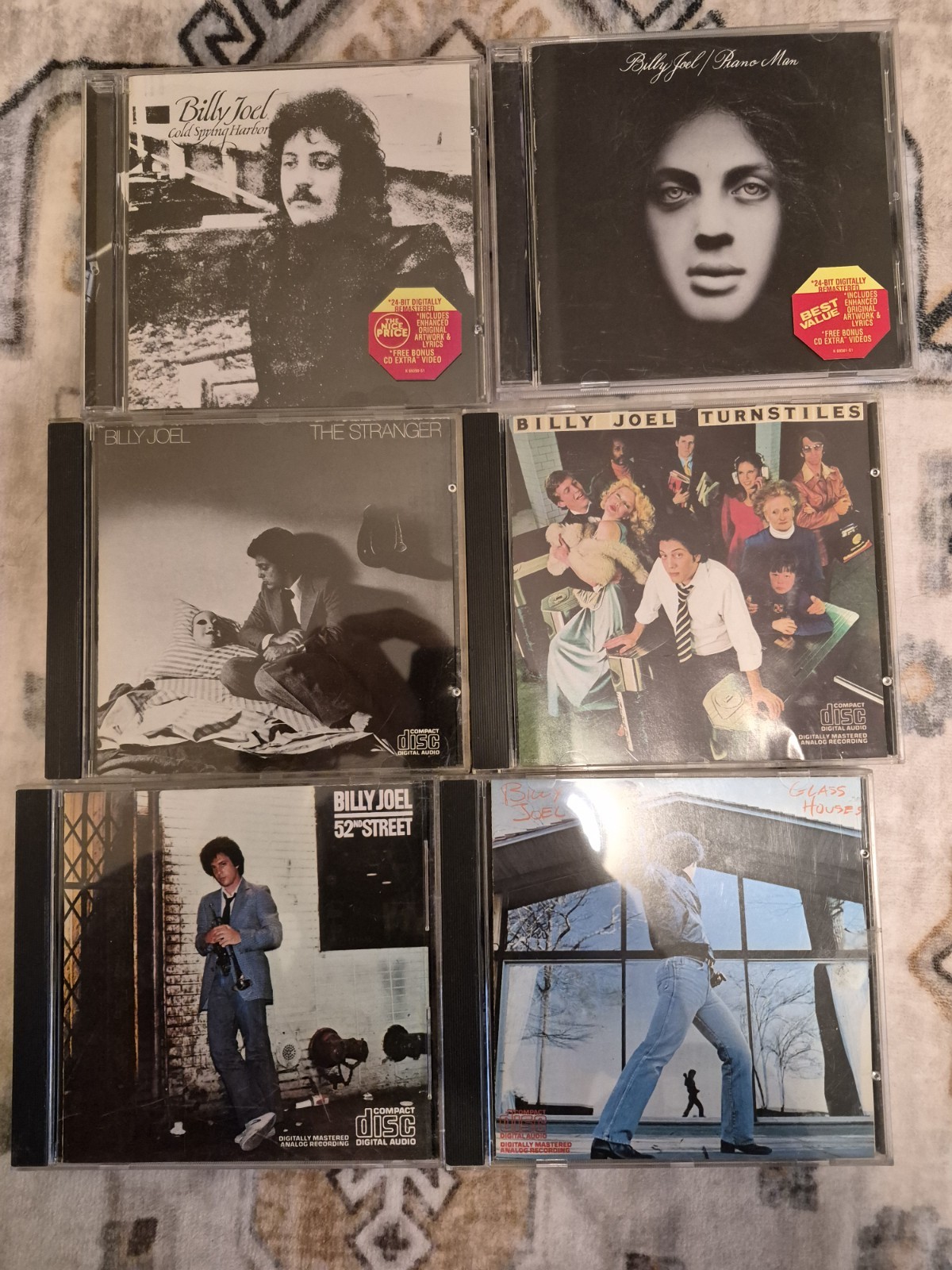 Billy Joel - Lot Of 6 CDs