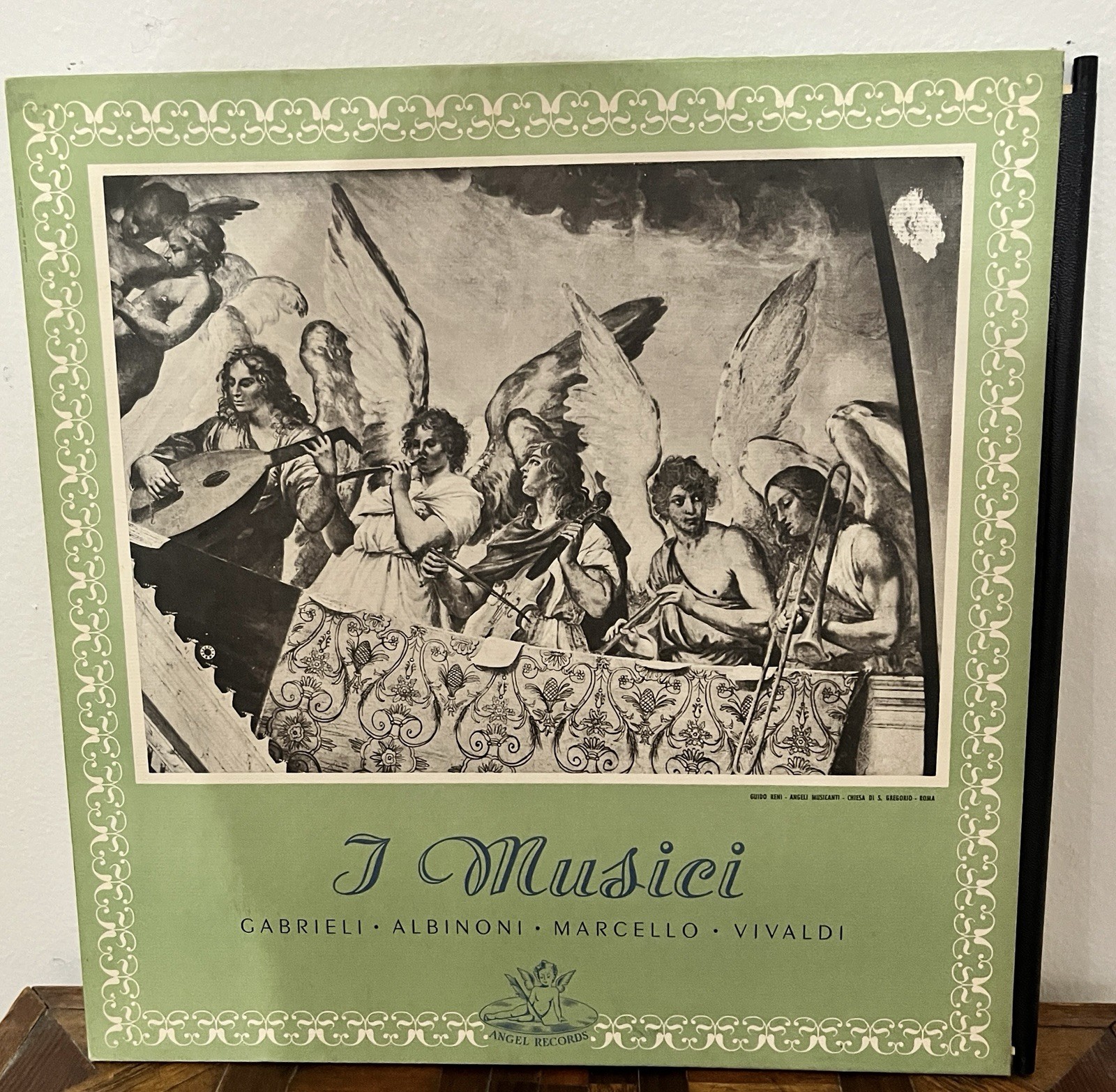 “I Musici”  1955 vinyl -Gabrieli, Albinoni, Marcello, & Vivaldi.  Angel Records