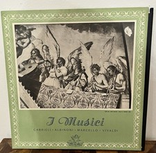 “I Musici”  1955 vinyl -Gabrieli, Albinoni, Marcello, & Vivaldi.  Angel Records picture