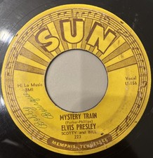 Elvis Presley Sun 223 Mystery Train 45  Memphis Pressing Original 1955 Rare picture