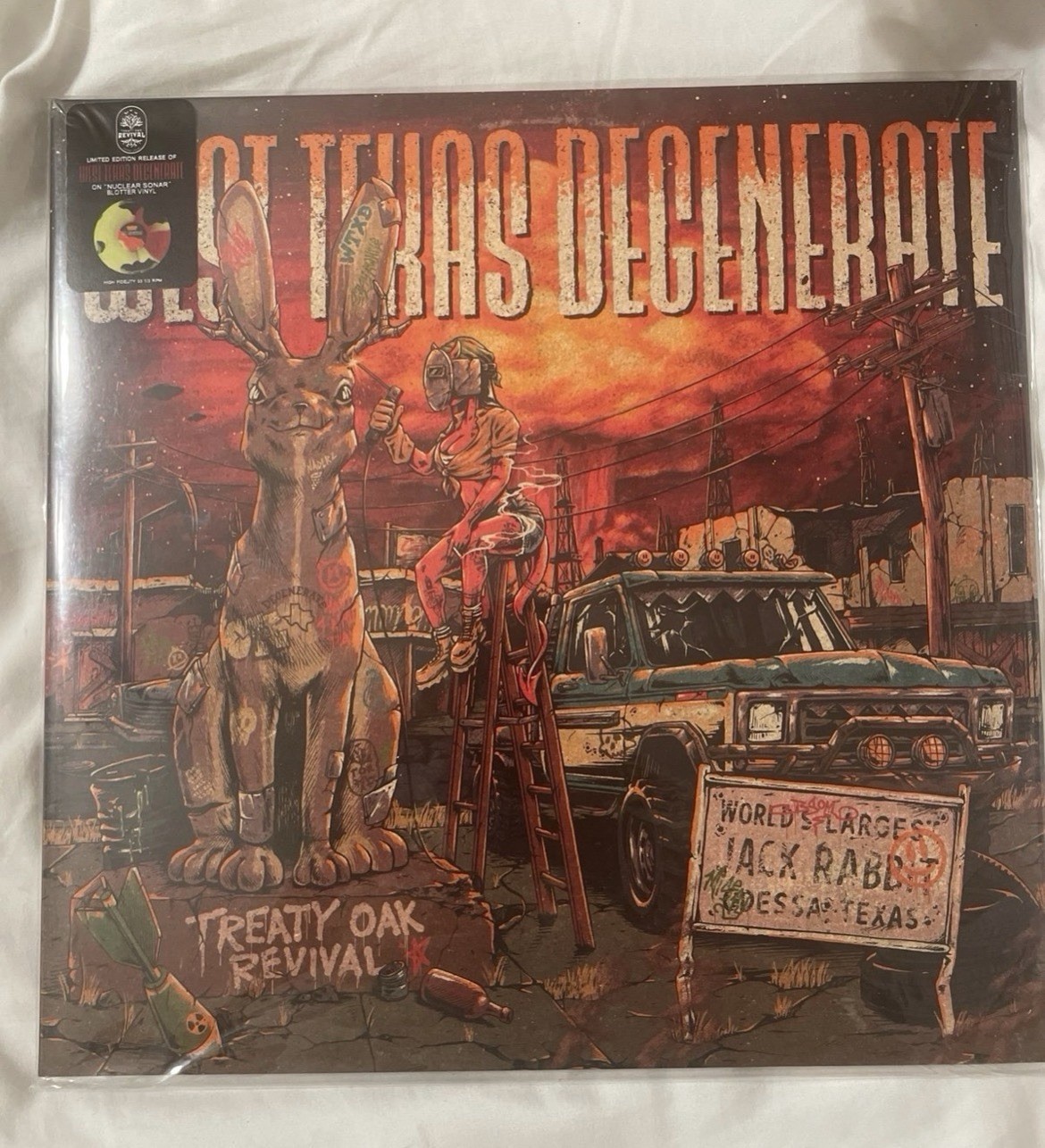 Treaty Oak Revival West Texas Degenerate Nuclear Sonar Vinyl LP SEALED Limited E