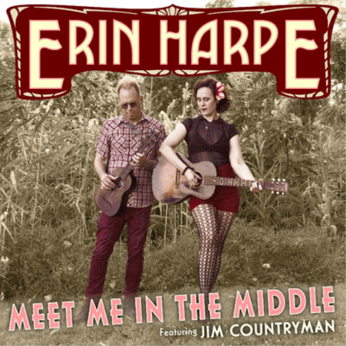 Erin Harpe Meet Me in the Middle (CD) Album Digipak