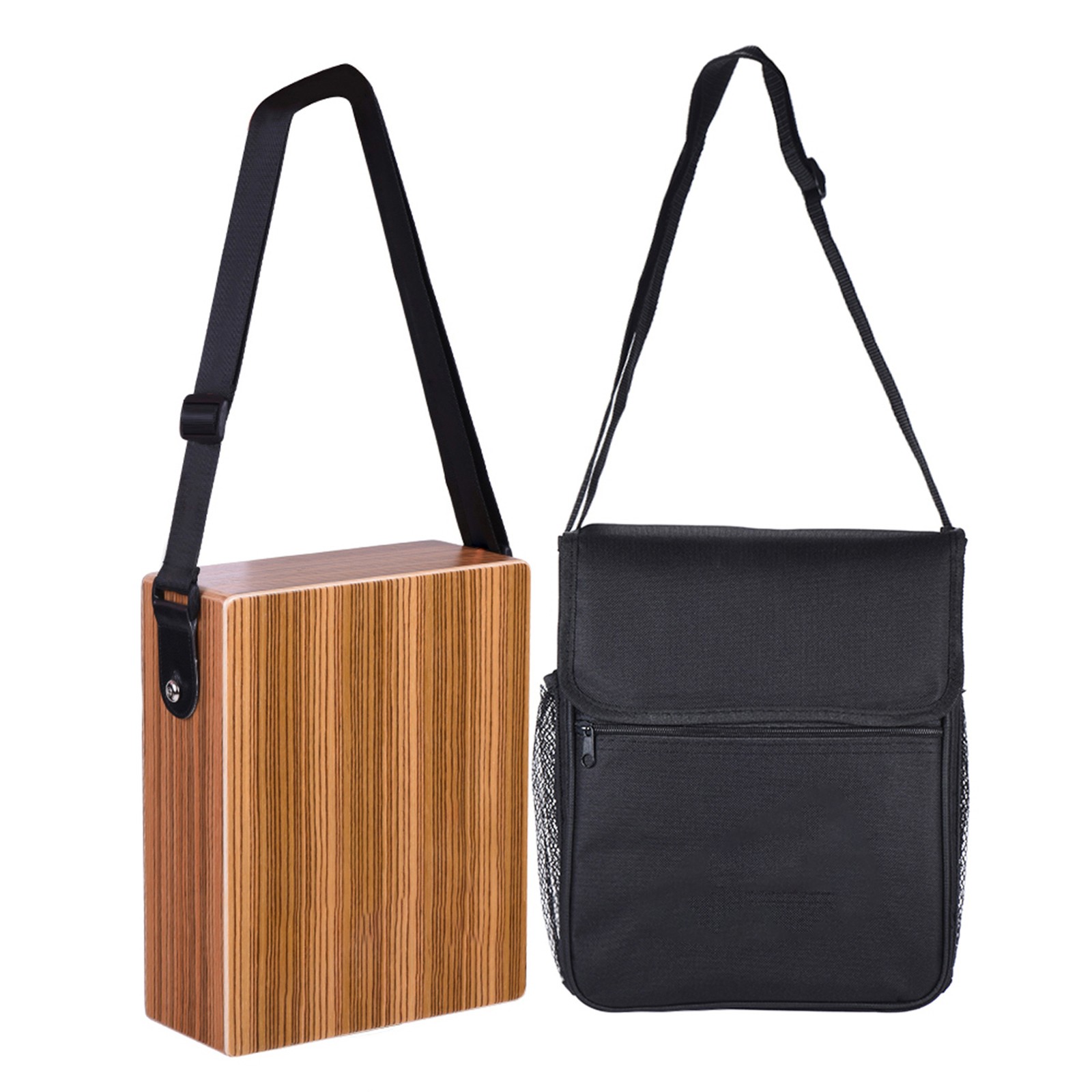GECKO C-68Z Portable Traveling Cajon Box Drum Hand Drum Wood Percussion Ins MZZK
