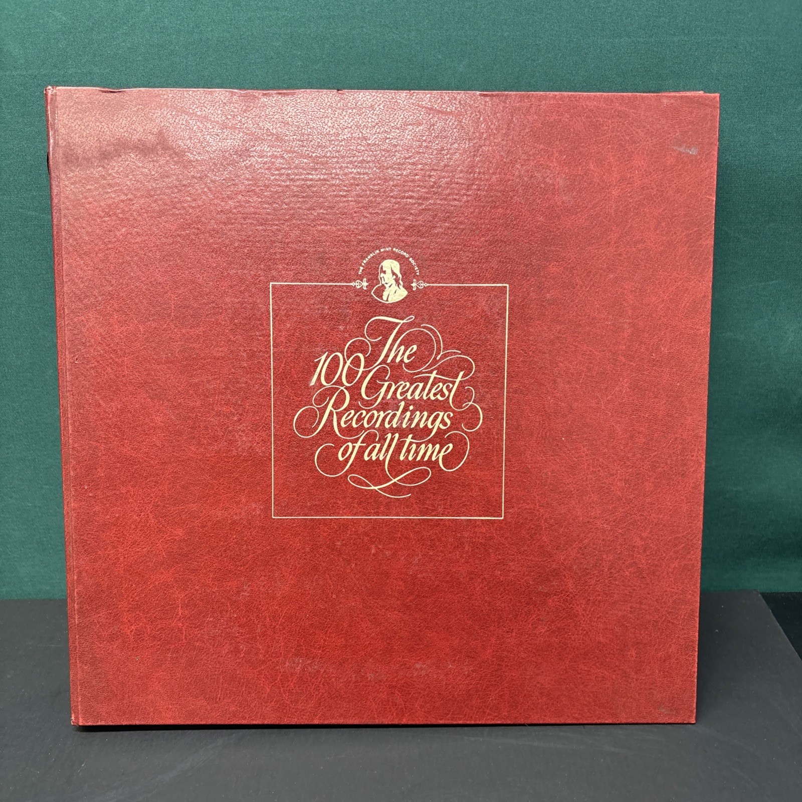 Franklin Mint Vol 11 Legendary Operatic Voices 2 LP Red Vinyl Box Set 21 22