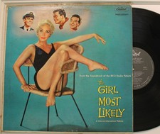 Jane Powell Cheesecake Lp The Girl Most Likely Soundtrack On Capitol - Vg++  picture