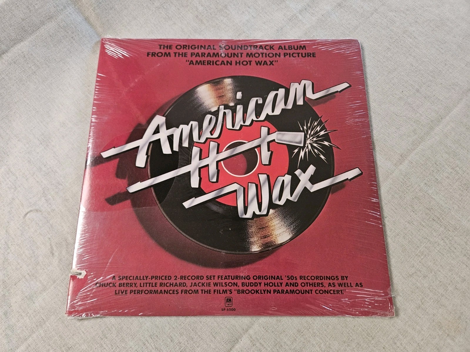 American Hot Wax Original Soundtrack by Various 1978/ SP 6500 2LPs Sealed-CHOP