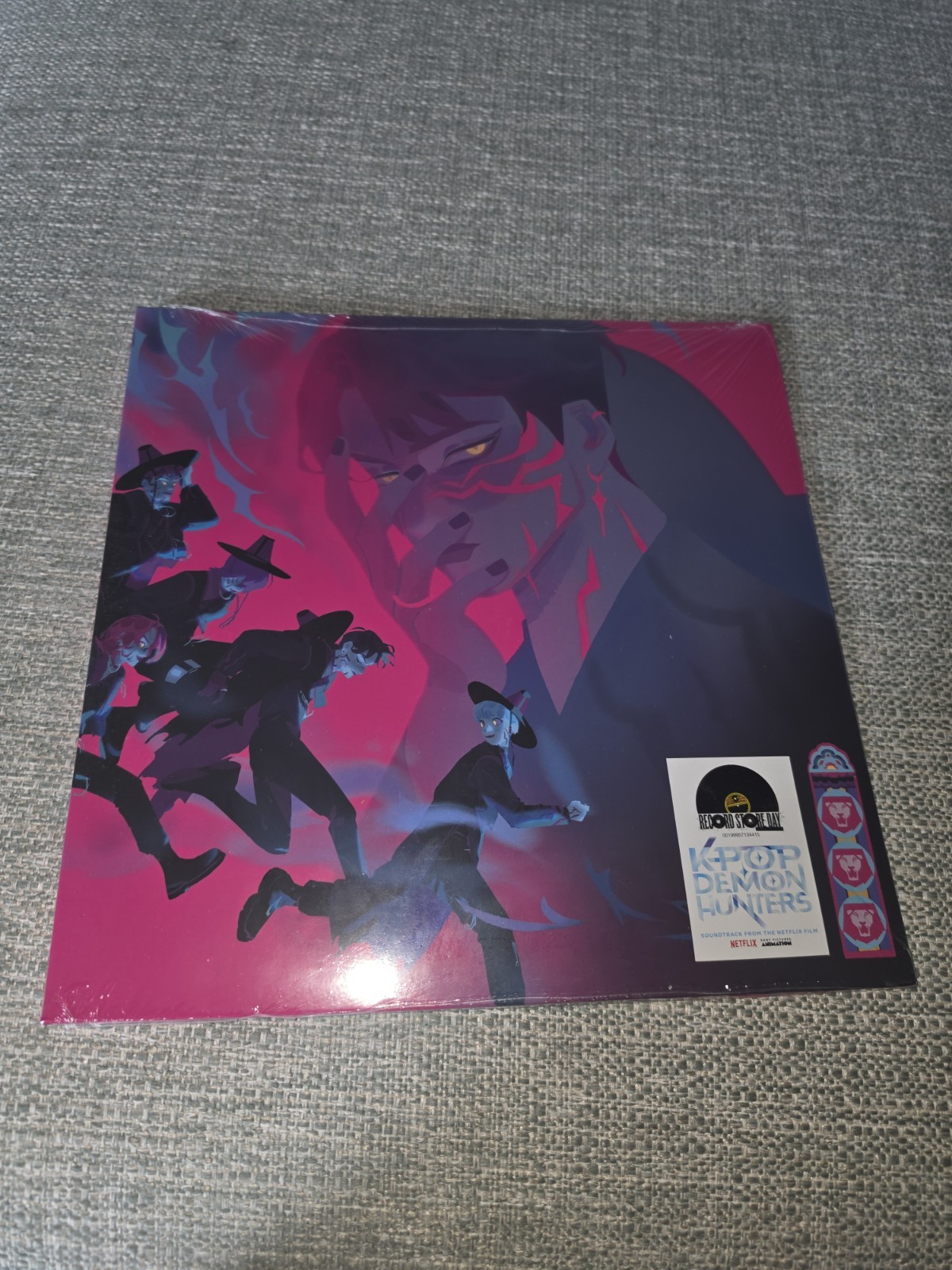 KPOP DEMON HUNTERS SOUNDTRACK VINYL LP NEW SEALED RSD 2026 SAJA BOYS EDITION