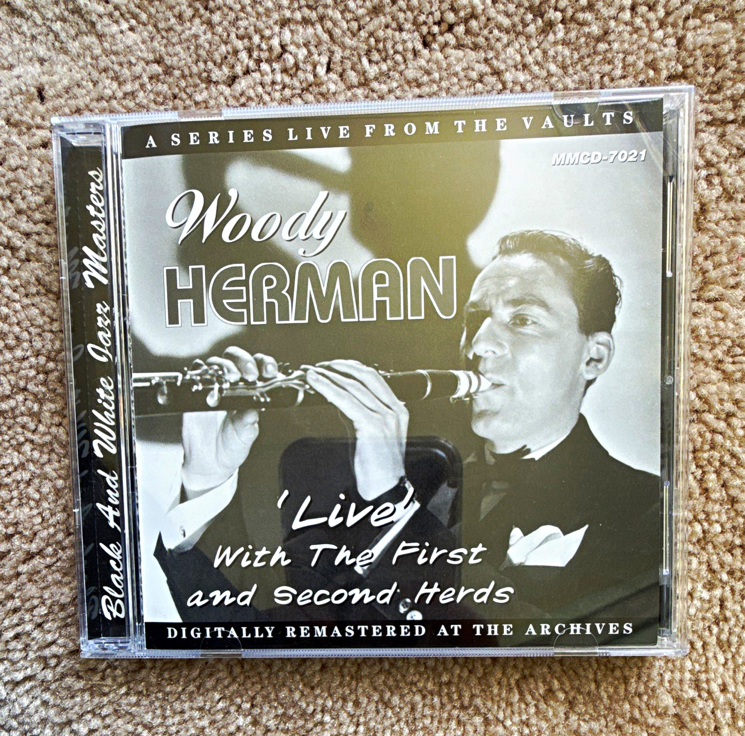 Woody Herman Live with the First and Second Herds CD Remastered MMCD-7021 2009