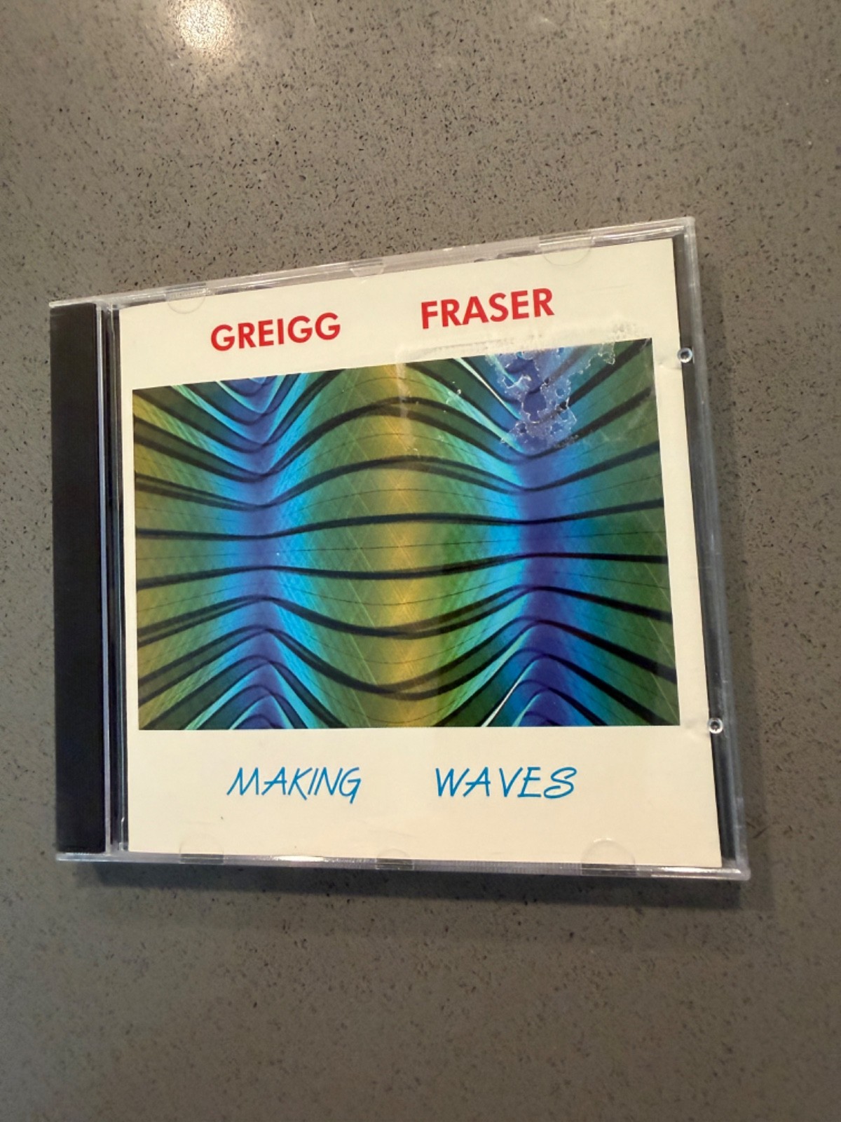 Greigg Fraser CD Making Waves - Progressive Guitar 1994 (Jim Dunlop)