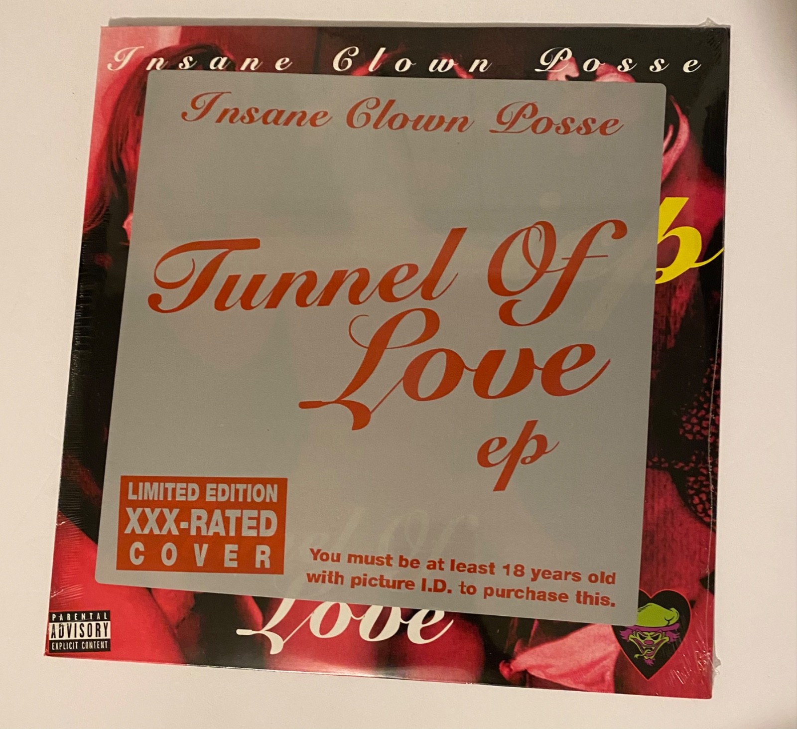 Insane Clown Posse XXX Tunnel Of Love Vinyl EP Record ICP PINK COLORED 180-Gram
