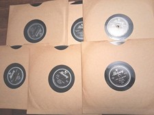 Lot of 6 Patti page Shellac 1950's Mercury records Chicago Press 10