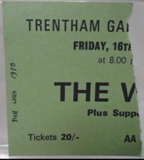 Vintage The Who Ticket Stub 1970 Trentham Gardens Ballroom Stoke On Trent Rare picture