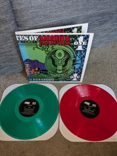Funkadelic - AMERICA EATS ITS YOUNG - Red + Green Color Vinyl 2 LP EX Wax Rare picture
