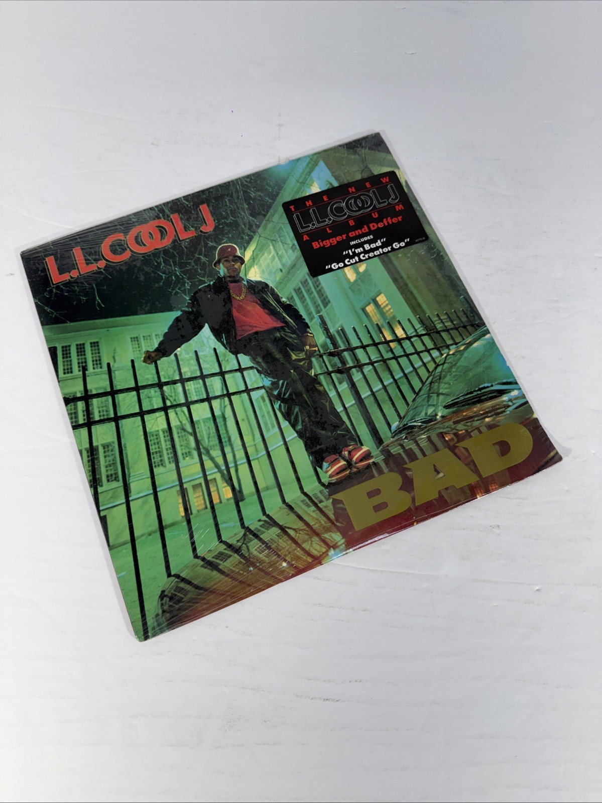 LL COOL J Bigger & Deffer (Vinyl, Def Jam New Hype Sticker 1st Edition