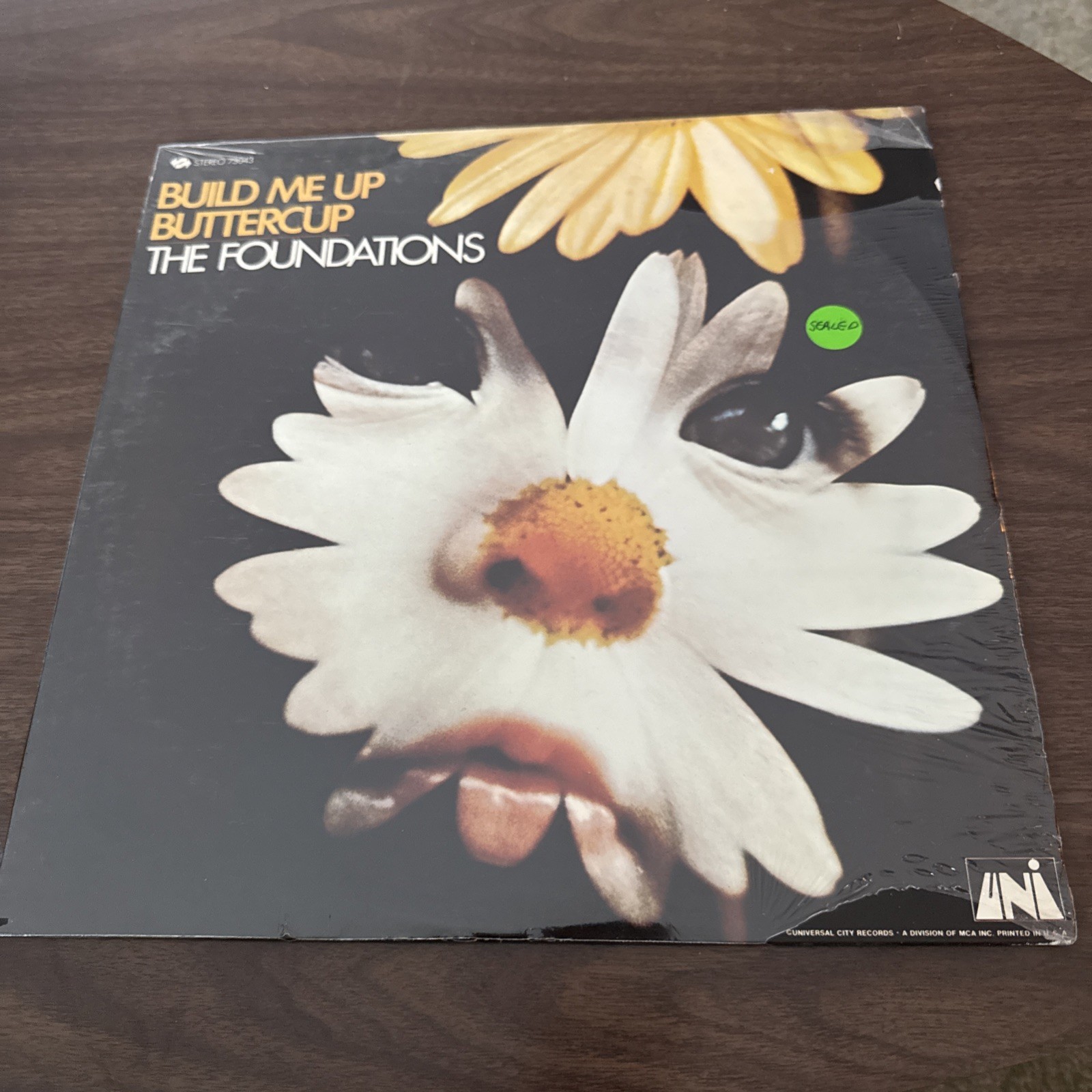 The Foundations : Build Me Up Buttercup First Press Uni LP 1968 SEALED Original