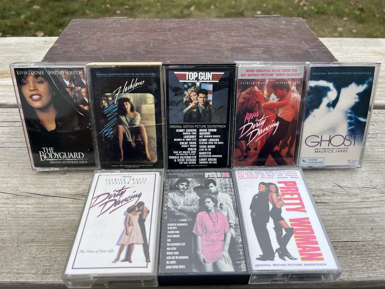 VTG 80s 90s Film Soundtrack Cassette Tapes Lot 8 -