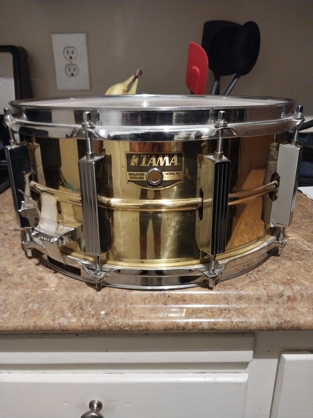 TAMA 6.5 X 14 BRASS SNARE DRUM