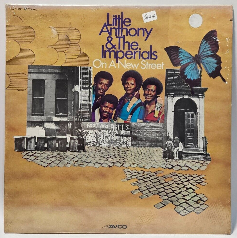 Little Anthony & The Imperials - On A New Street - AV-11012-598 SOUL NOS SEALED