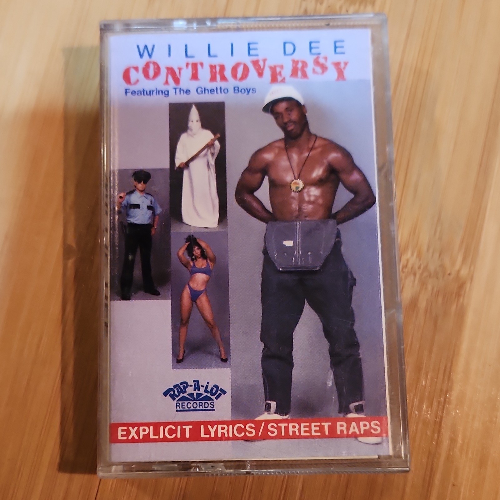 Willie Dee Controversy Cassette Rap Rap-A-Lot Records 1989 Explicit Lyrics