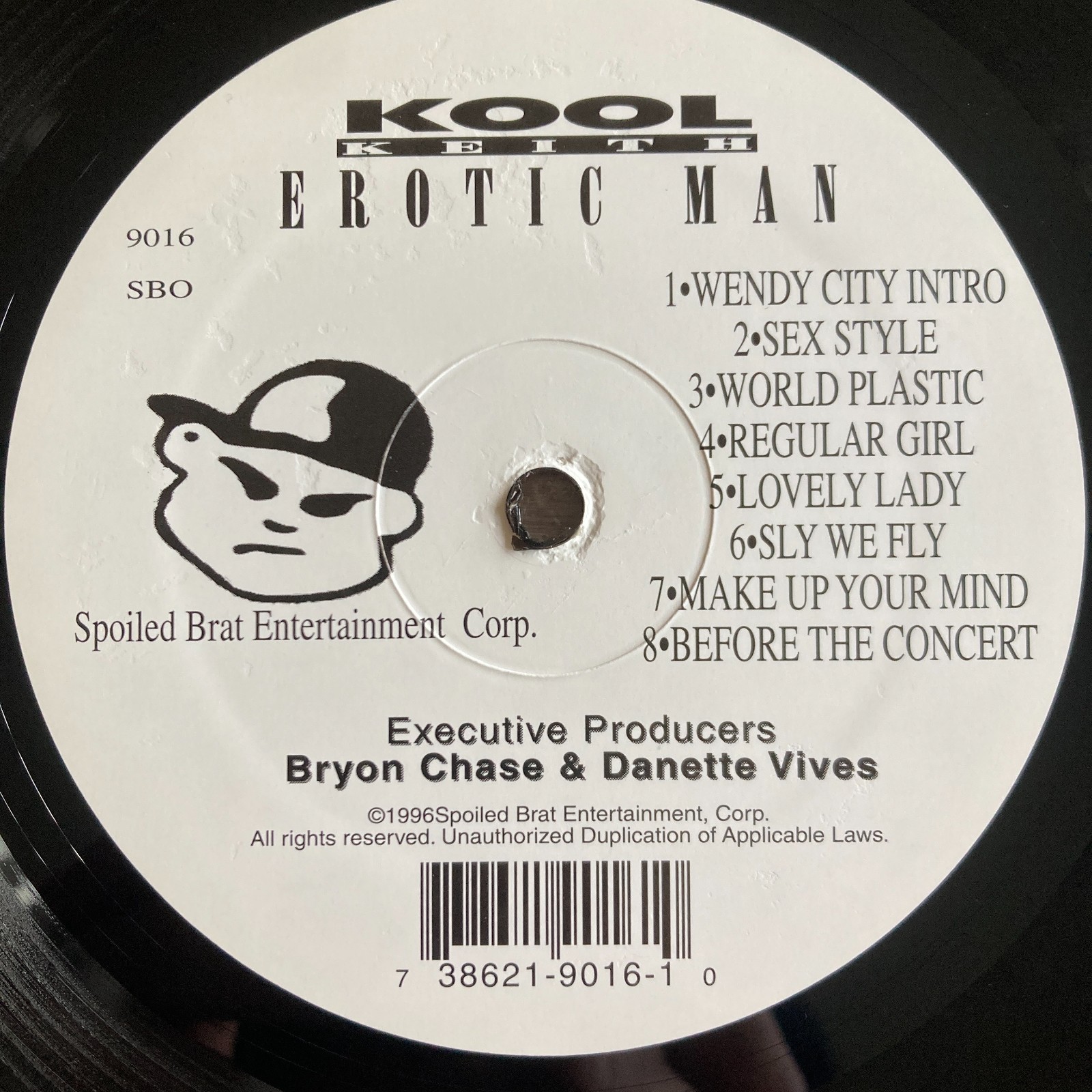 Kool Keith – Erotic Man 1996 US Hip Hop Spoiled Brat SBO 9016 Near Mint NM