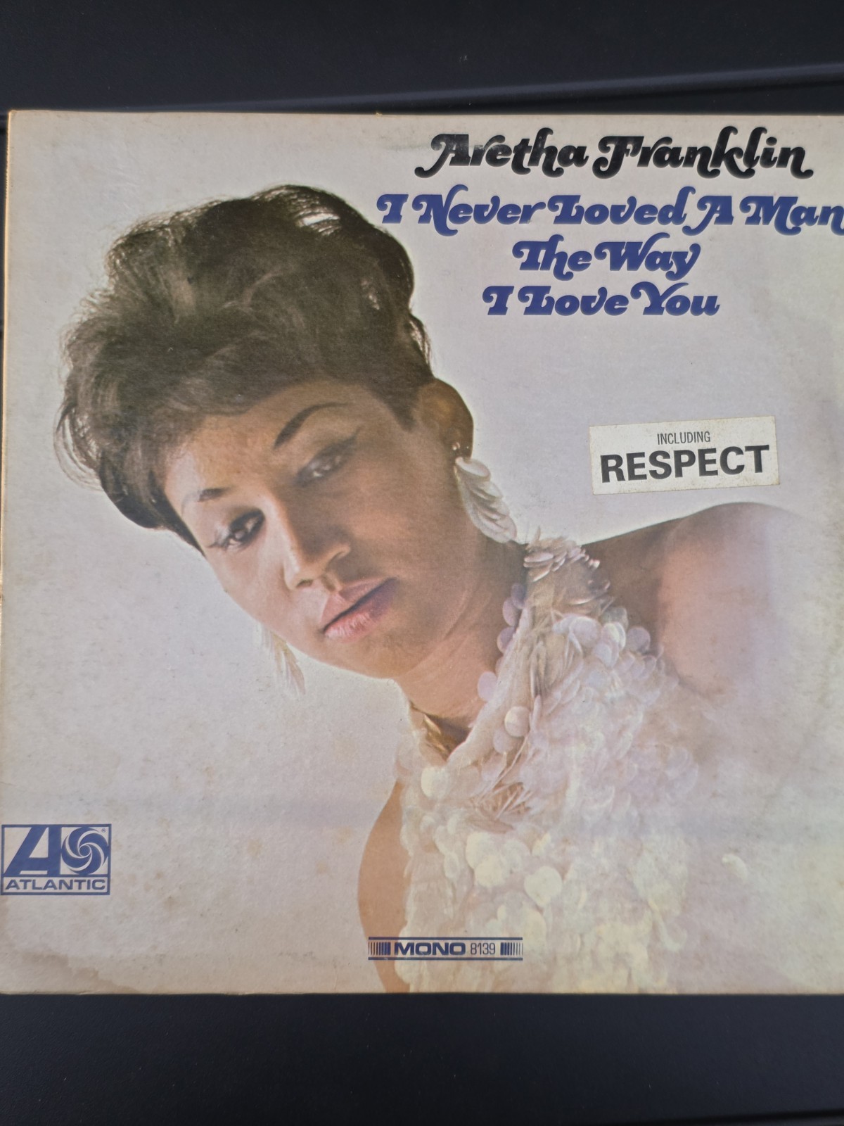 Aretha Franklin I Never Loved A Man Lp Vinyl 1967 Mono First Pressing