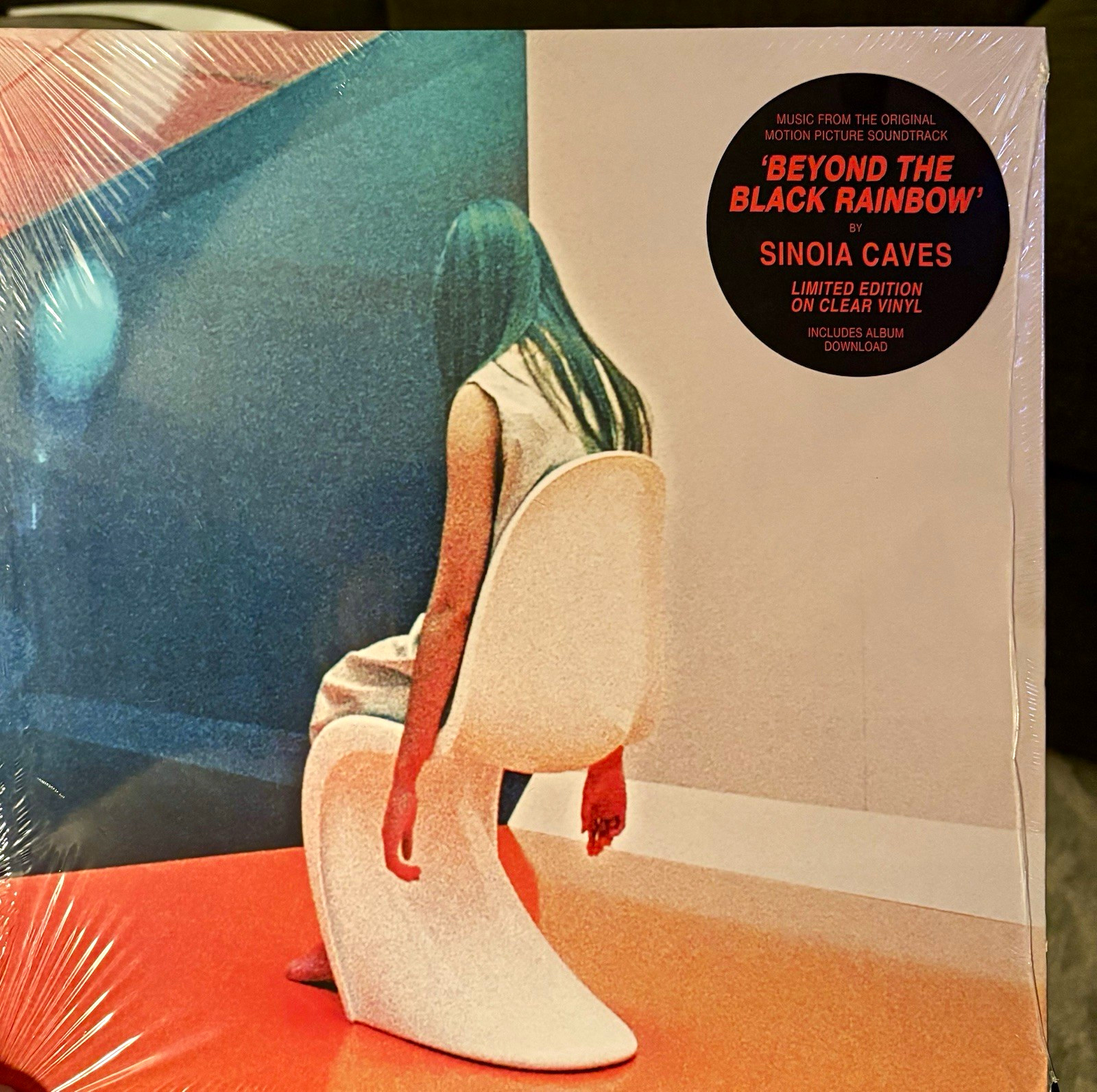 Sinoia Caves Beyond the Black Rainbow Jagjaguwar 2014 LP Clear Vinyl Ltd +DL