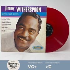 Jimmy Witherspoon Sings The Blues 1961 Stereo LP CROWN 215 RARE RED VINYL VG+/VG picture