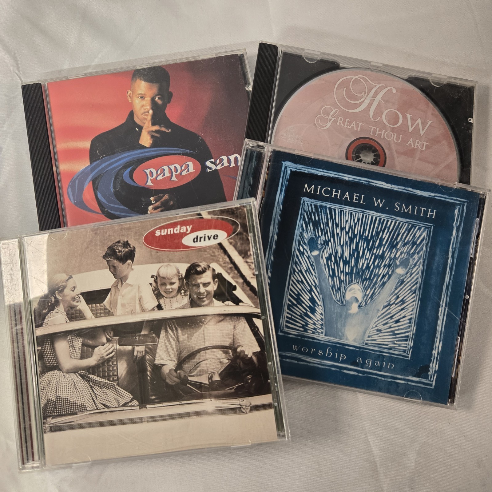 Christian Music-Lot Of 4 Michael W Smith And Misc. Bin1