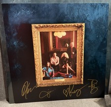 SIGNED✍️  Little Big Town - It's A Dying Art Turquoise Blue🩵TalkShopLive Insert picture