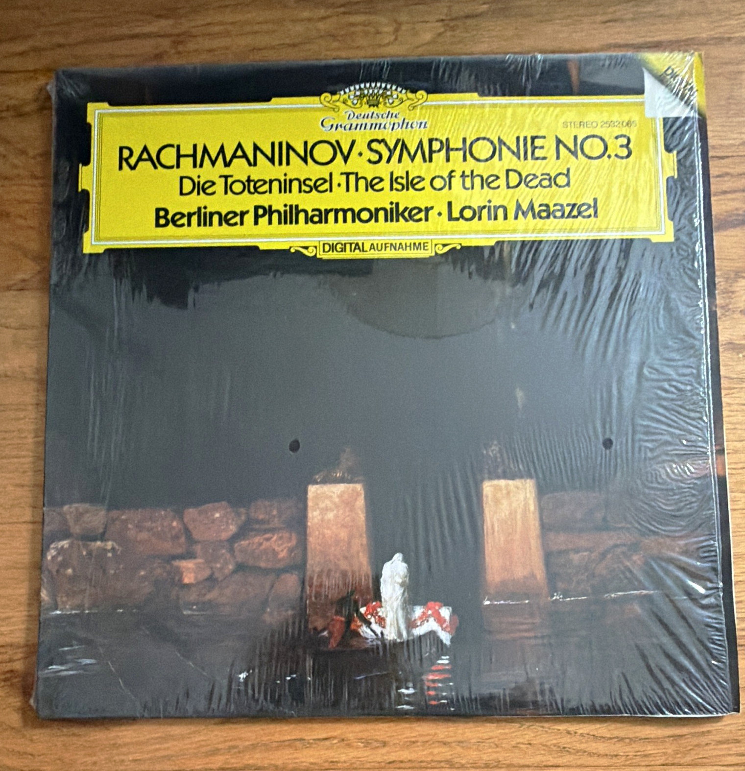 SEALED ~ Deutsche Grammophon Rachmaninov Symphonie No. 3/Die Toteninsel LP 1982