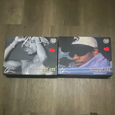 Glow in the Dark Golden Age of Rap 2Pac & Eazy-E 2 CD Set 2024 rolling tray🍃 picture