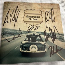 Emerson Drive - Liner Notes / Lyrics Booklet Emerson Drive - All 6 Autographs picture