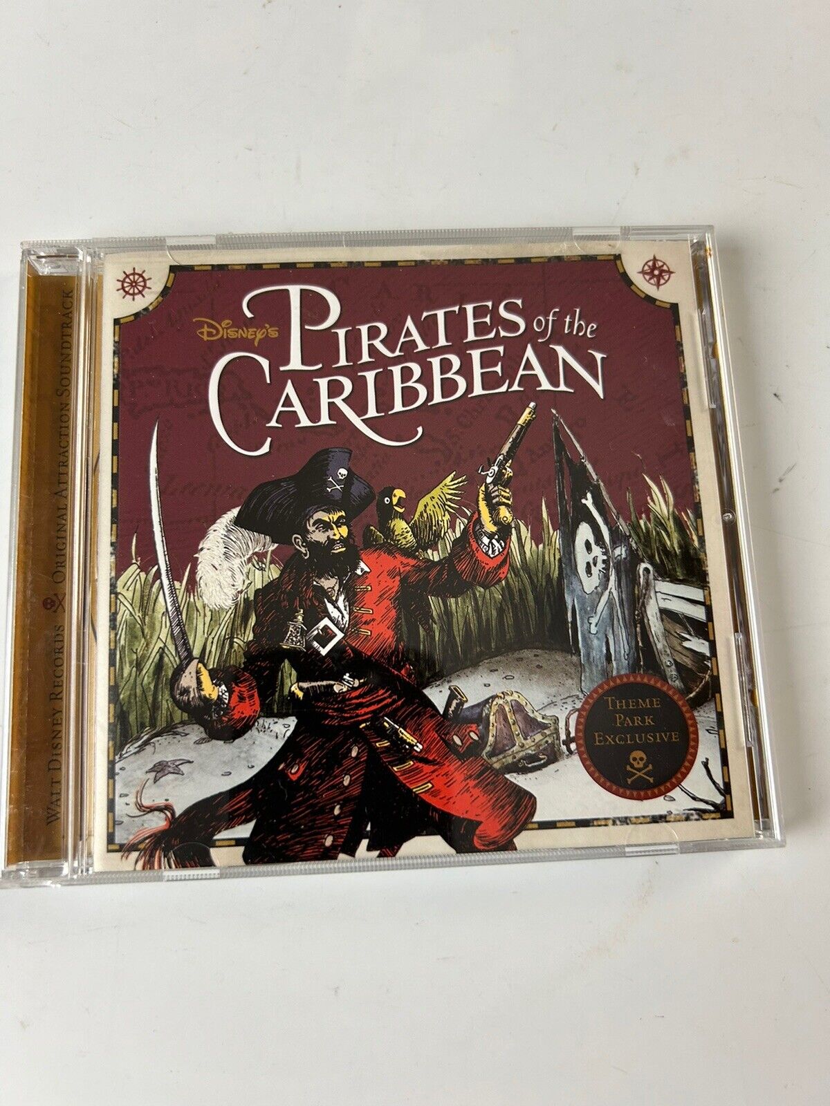 Pirates of the Caribbean Ride Soundtrack CD Walt Disney Records 2006