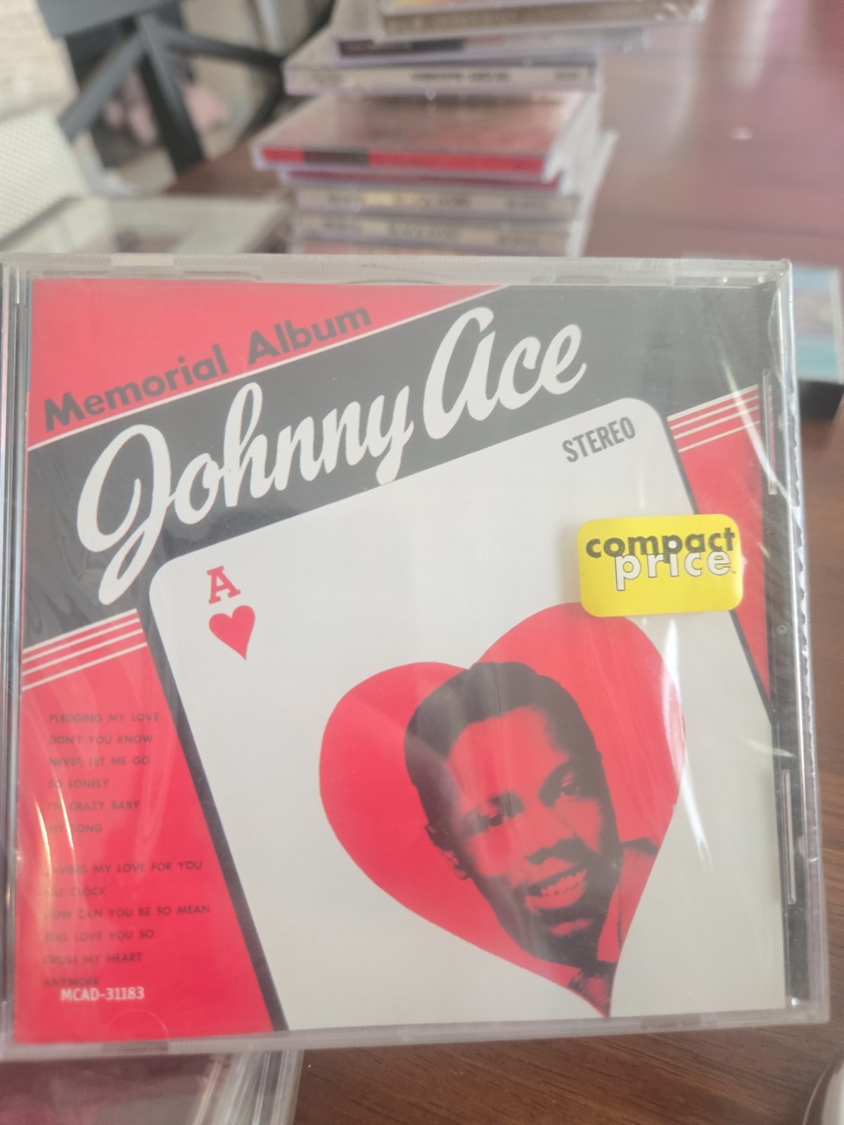 Memorial Album by Johnny Ace (CD, 1990)