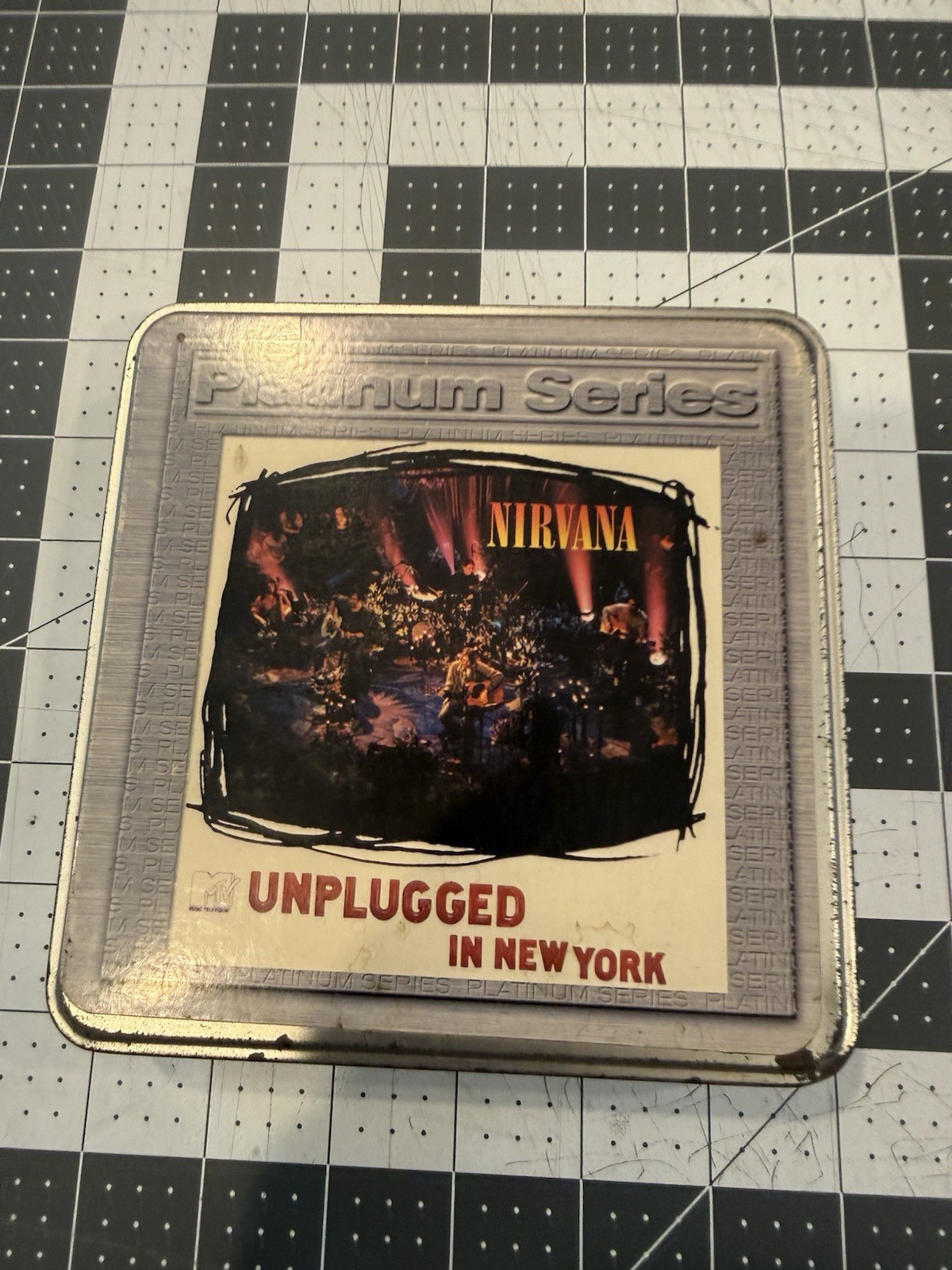 Rare Metal Box Set Nirvana Unplugged CD  