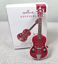 Hallmark Little Strummer Guitar Miniature Keepsake Ornament 2018 picture
