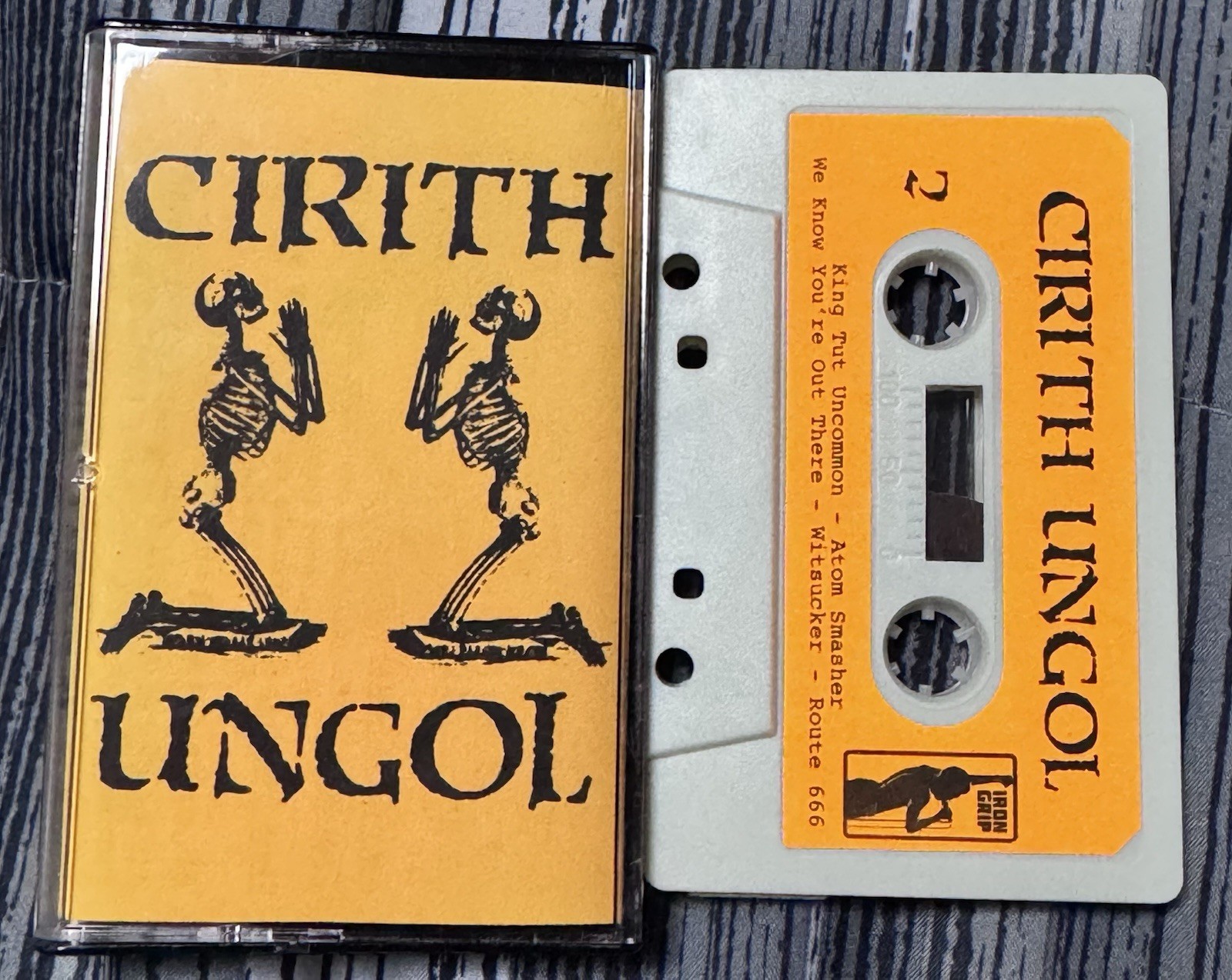 Cirith Ungol - Live  at Liquid Flames Studios A+B Ventura 1978 Cassete Tape RARE