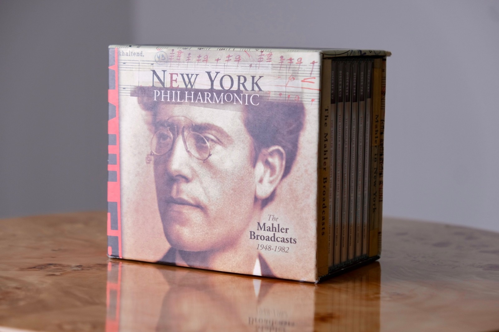 MAHLER Broadcasts 1948-1982 Symphonies New York Philharmonic 12 CD Box Set GC