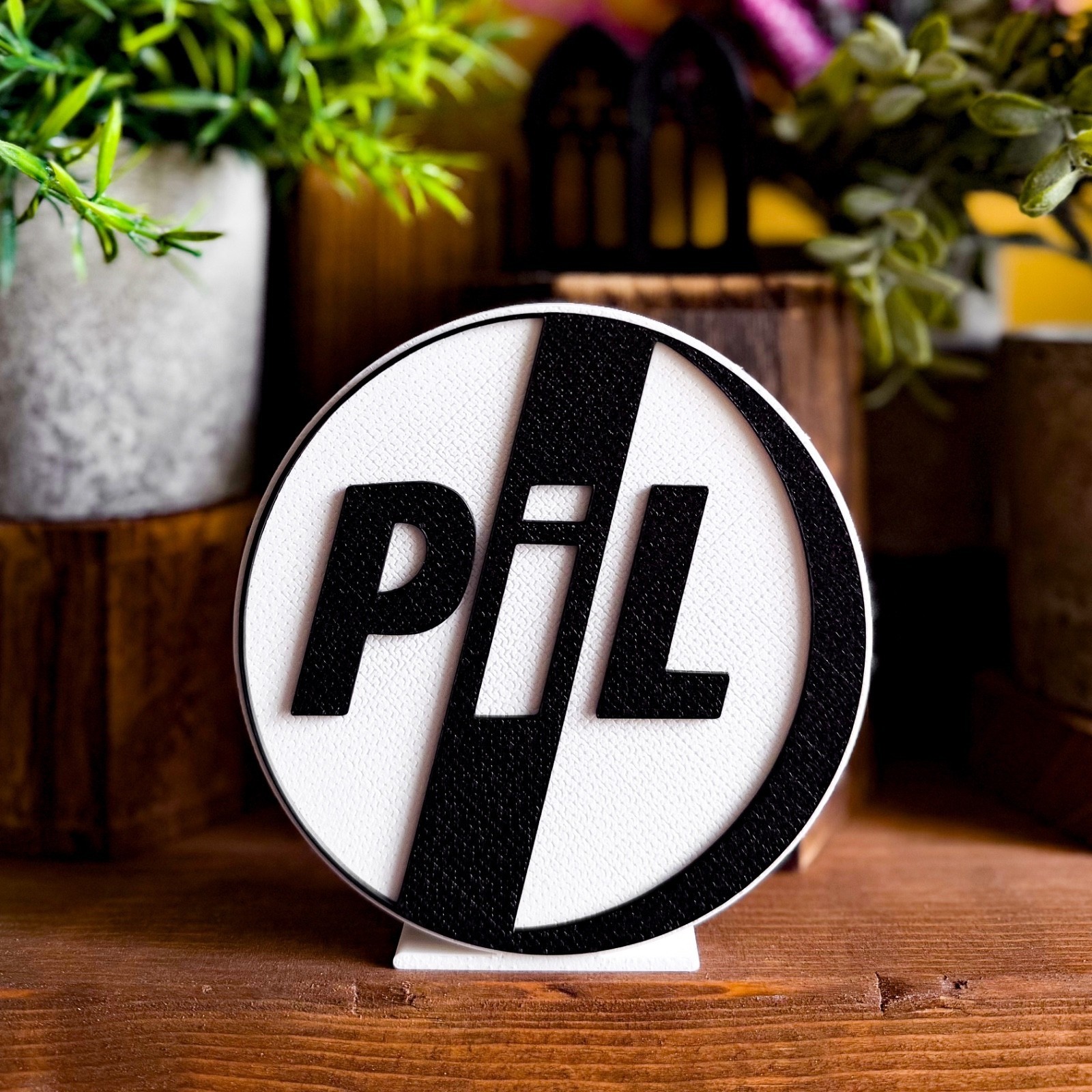 Public Image Limited - PIL Logo Music Display Model *Free UK Postage*