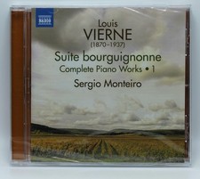 LOUIS VIERNE Complete Piano Works Vol 1 Sergio Monteiro French Classical CD picture