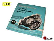 Sound Stories 1958 Tourist Trophy LP Record 550 Bike Motorcycle Used Untested picture