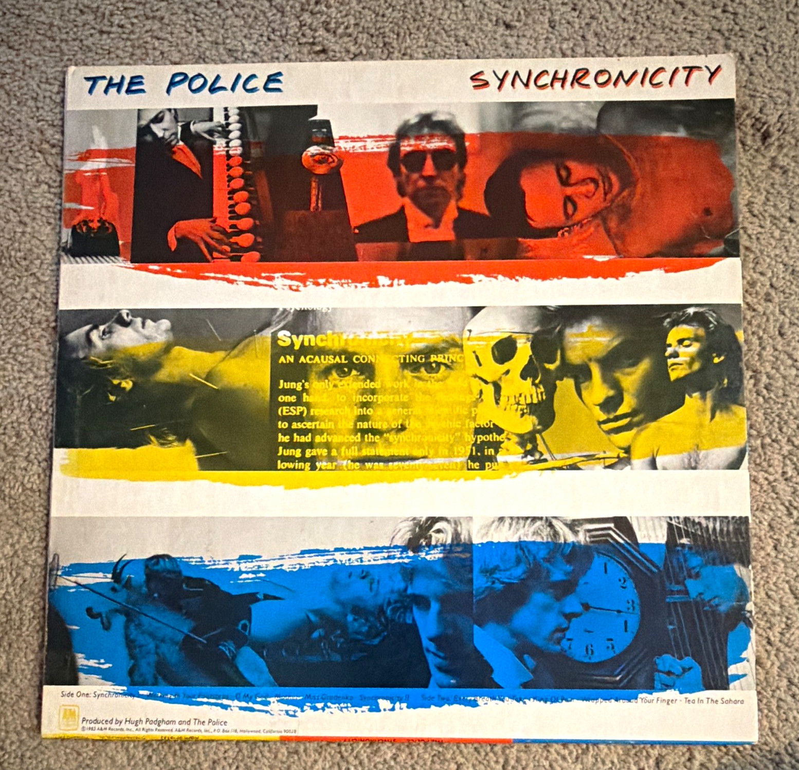 The Police Synchronicity A&M Records LP 12\