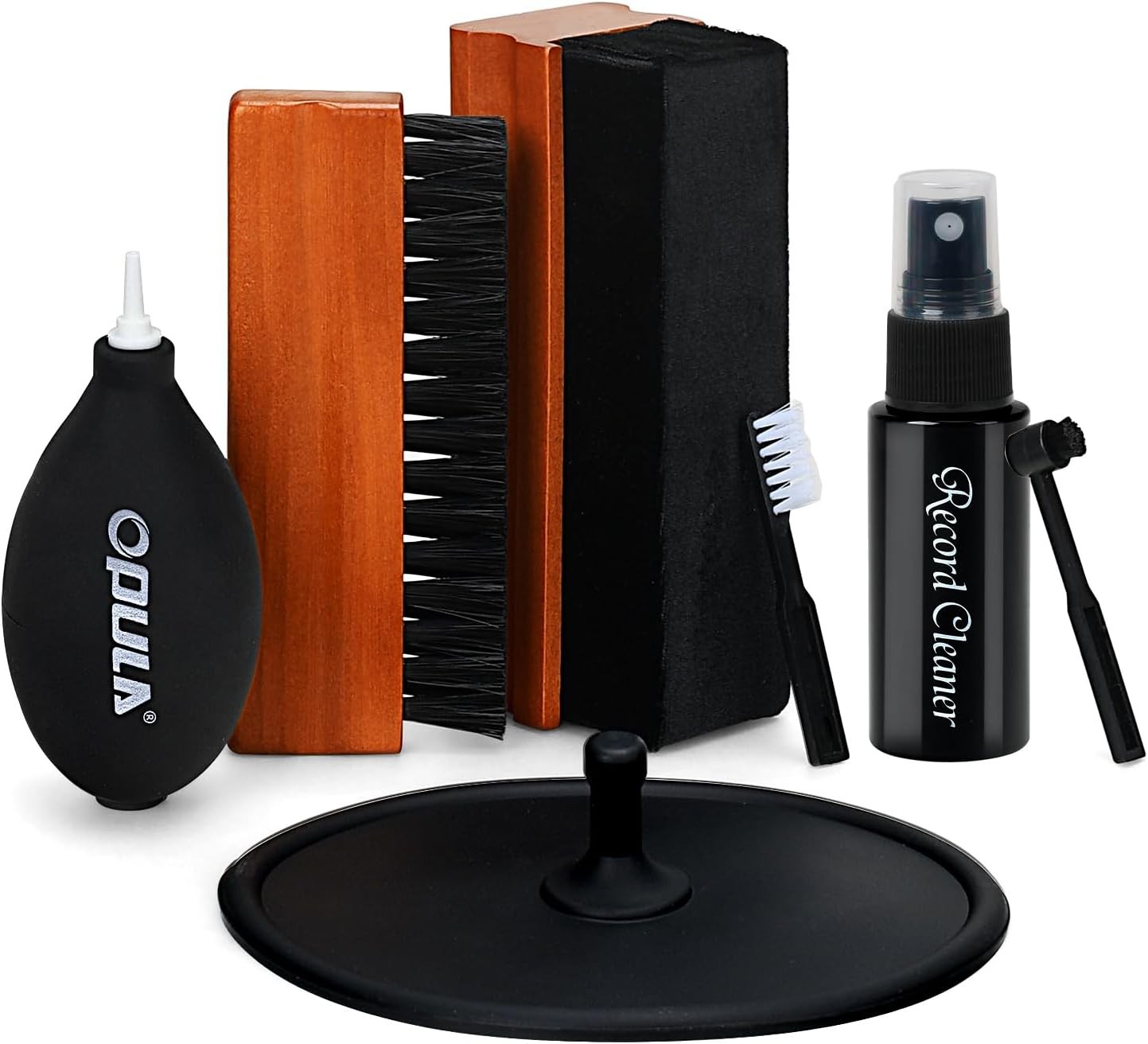OPULA 7-in-1 Vinyl Record Cleaning Kit Complete - Cleaner 7PCS 