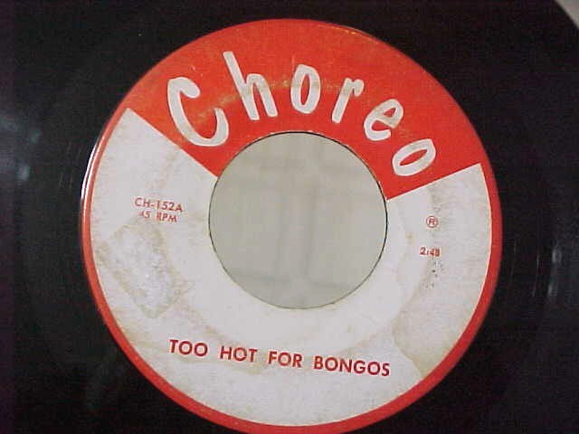 UNKNOWN ARTIST - TOO HOT FOR BONGOS / KETTLE ROCK  - VG++/EX VINYL & GREAT AUDIO
