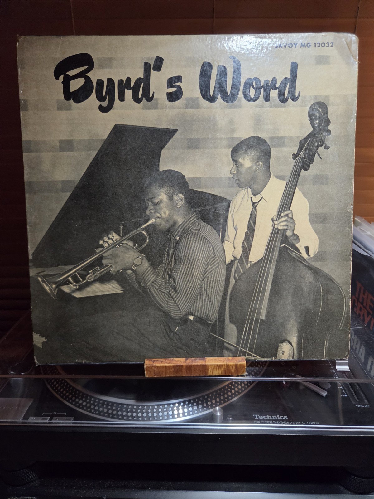 Donald Byrd, Byrd's Word, 1956 1st Savoy, MG-12032, RVG