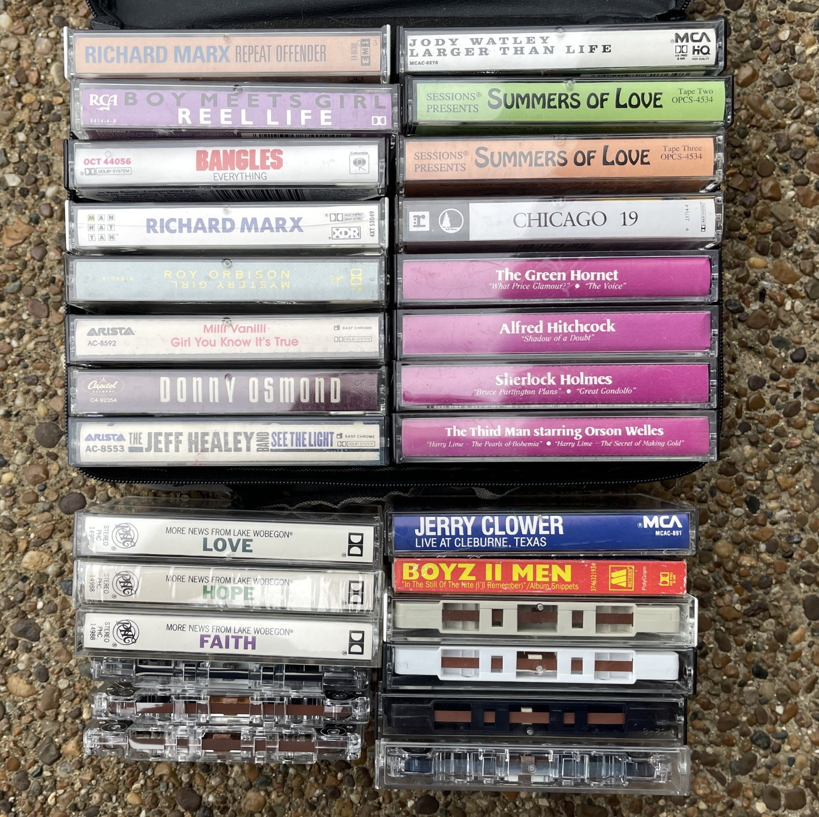 28 Cassette Tape Lot Vintage 80s 90s Music Radio Singles Collectibles