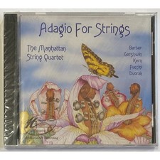 The Manhattan String Quartet - Adagio for Strings CD. Classical. New. NC 60033 picture