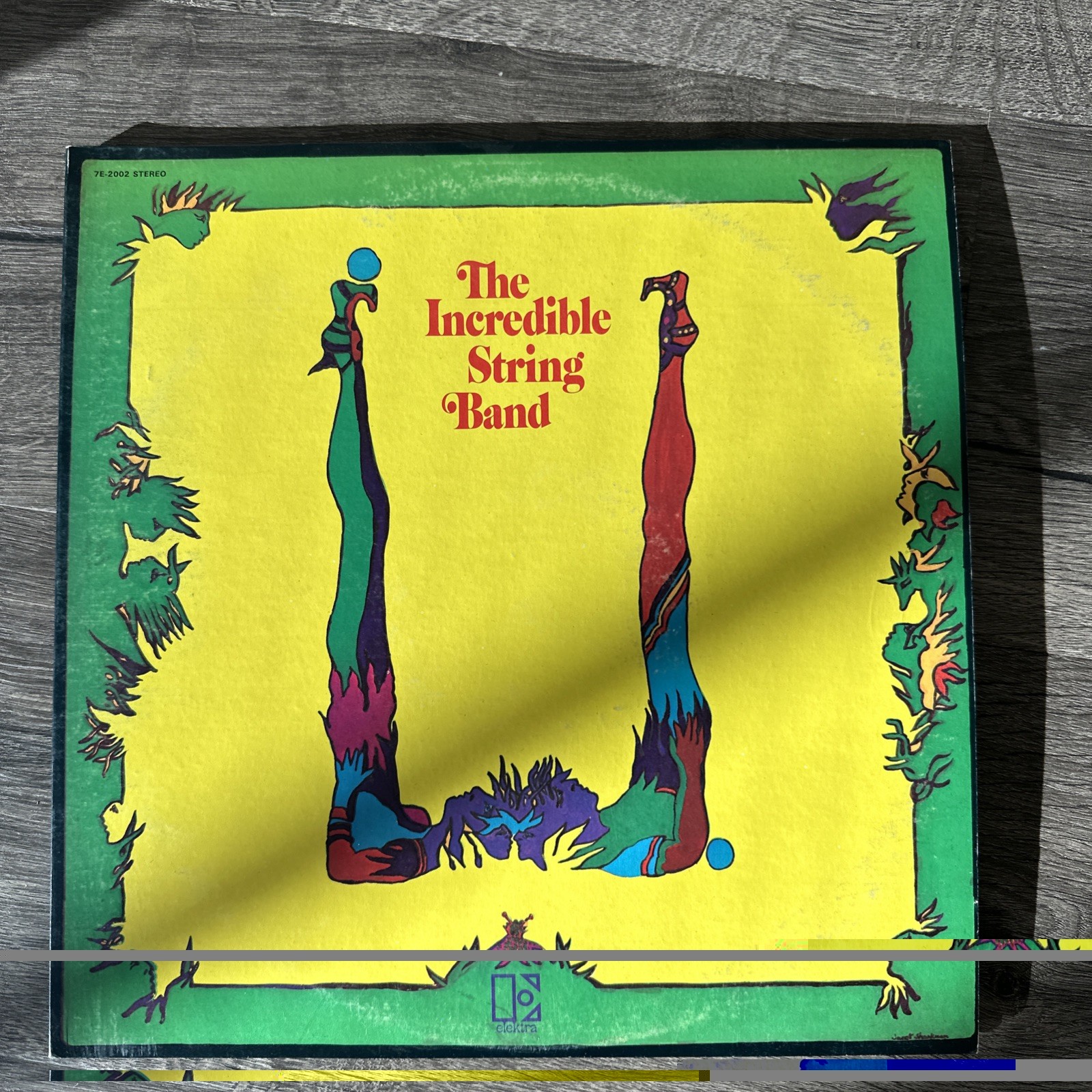 Vintage The Incredible String Band U 2xLP Vinyl 1970 Elektra Psychedelic Folk Ro
