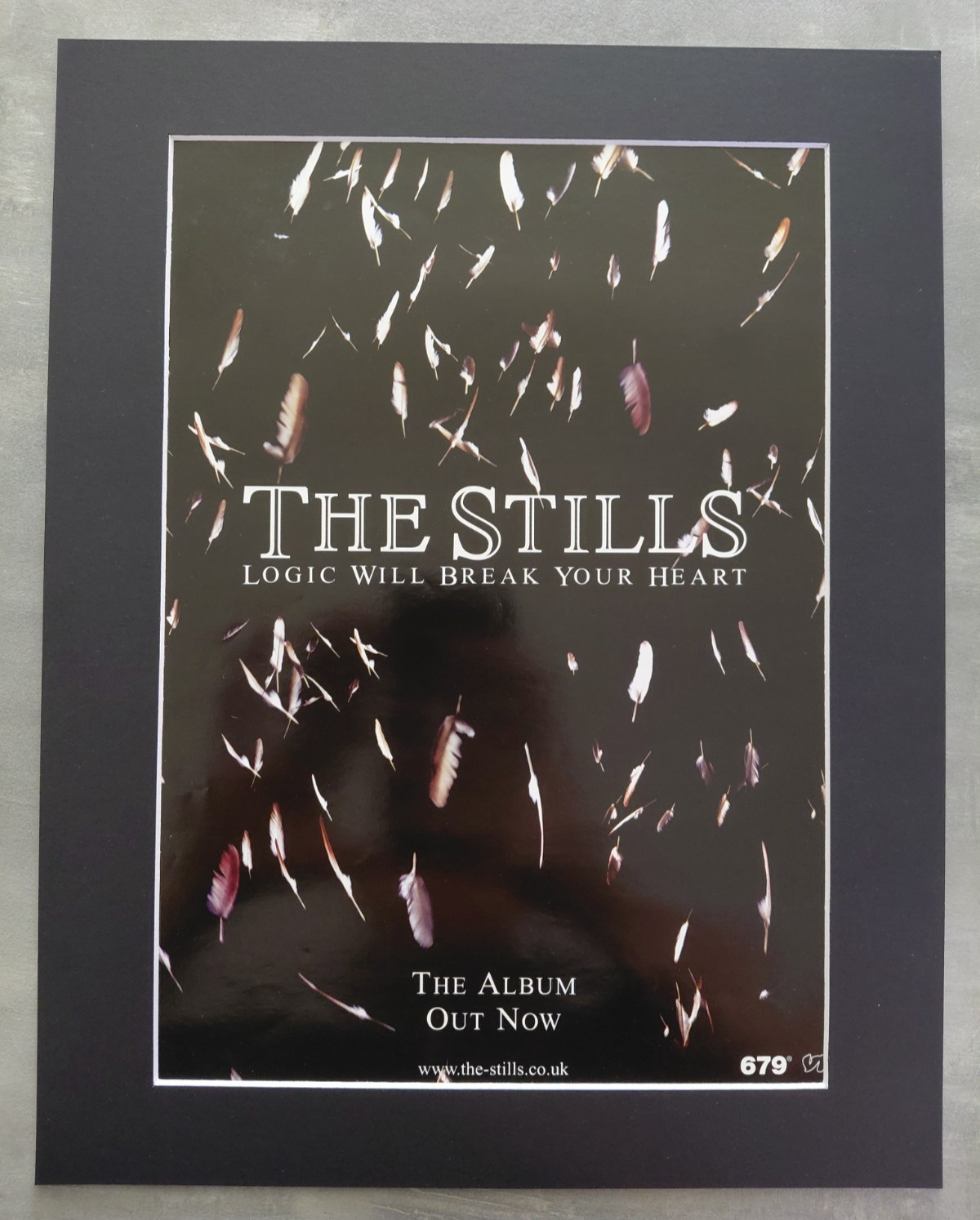 The Stills Logic Will Break Your Heart Promo Original Advert Mounted 14x11\