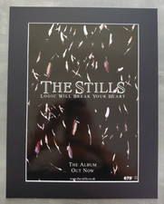 The Stills Logic Will Break Your Heart Promo Original Advert Mounted 14x11